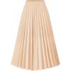 imageFlygo Pleated Skirts for Women Elastic High Waist ALine Midi Skirt Casual Flowy Swing Pleated SkirtChampagne