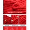 imageFlygo Girls Sweater Vest Chunky Button Down Crochet Knit Cardigan Trendy Sleeveless Sweaters Top with Pockets 514 YearsRed