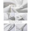 imageFlygo Womens Cotton 2 Piece Outfits Sweatsuit Lounge Sets Half Zip Crop Top and High Waisted Shorts Sweatshirt TracksuitWhite