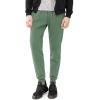 imageFlygo Mens Fleece Lined Sherpa Sweatpants Winter Warm Pants Jogger Lounge Athletic Pant with PocketsGreenribbed Bottom