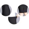 imageFlygo Womens Work Business Office Pencil Skirt Stretchy Knee Length Bodycon SkirtsBlack