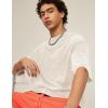 imageFlygo 3 Pack Men Oversized T Shirts Acid Washed Unisex Tee Loose Fit Short Sleeve Casual Streetwear Baggy Basic TopsBeige
