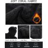 imageFlygo Girls Boys Fleece Hooded Jacket Unisex Toddler Sweatshirt Bear Ear Zip Up Sweater Outwear HoodieBlack