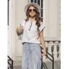 imageFlygo Womens Sweater Vest Lapel Button Down Sleeveless Tank Tops Cap Sleeve Knit Pullover Summer Spring Sweaters Vest TopBeige