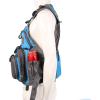imageFlygo Fly Fishing Vests Multi Pocket Waistcoat Adjustable Size Gifts for Men and Women3 Blue