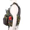 imageFlygo Fly Fishing Vests Multi Pocket Waistcoat Adjustable Size Gifts for Men and Women3 Green Camo