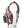 imageFlygo Fly Fishing Vests Multi Pocket Waistcoat Adjustable Size Gifts for Men and Women3 Grey Camo