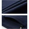 imageFlygo Mens 34 Joggers Sweatpants Below Knee Running Workout Capri PantsNavy