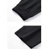 imageFlygo Mens Capri Joggers 34 Below Knee Workout Running Sports Sweat Shorts with Zipper Pockets02 Dark Grey