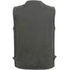 imageFlygo Mens Casual Cotton Outdoor Work Safari Travel Photo Vest with Multi PocketsArmy Green