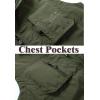 imageFlygo Mens Casual Lightweight MultiPockets Outdoor Work Fishing Travel Photo VestKhaki