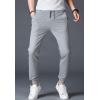 imageFlygo Mens Juniors Warm Fleece Lined Jogger Pants Active SweatpantsGrey