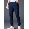 imageFlygo Mens Juniors Warm Fleece Lined Jogger Pants Active SweatpantsNavy