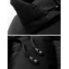imageFlygo Mens Outdoor Puffer Vest Winter Padded Sleeveless Jacket with Removable HoodRed
