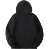 imageFlygo Mens Sherpa Hoodie Jacket Fleece Lined Zip Up Warm Hoodies Sweatshirt Winter Zipper Sweater Hooded CoatBlack