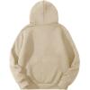 imageFlygo Mens Sherpa Hoodie Jacket Fleece Lined Zip Up Warm Hoodies Sweatshirt Winter Zipper Sweater Hooded CoatLightkhaki