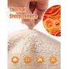 imageFlygo Mens Sherpa Hoodie Jacket Fleece Lined Zip Up Warm Hoodies Sweatshirt Winter Zipper Sweater Hooded CoatLightkhaki