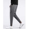 imageFlygo Mens Sherpa Lined Athletic Sweatpants Winter Warm Fleece Track Pants02 Dark Grey
