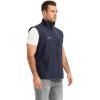 imageFlygo Mens Summer Casual Lightweight Outdoor Work Fishing Photo Travel Utility Vest with Pockets01 Navy Blue