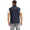 imageFlygo Mens Summer Casual Lightweight Outdoor Work Fishing Photo Travel Utility Vest with Pockets01 Navy Blue
