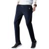 imageFlygo Mens Winter Fleece Sweatpants Sherpa Lined Athletic Jogger Loosefit Pants for Workout Running TrainingBlue