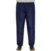 imageFlygo Mens OpenBottom Sherpa Fleece Lined Sweatpants Windbreaker PantsNavy