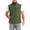 imageFlygo Mens Summer Casual Lightweight Outdoor Work Fishing Photo Travel Utility Vest with Pockets01 Army Green