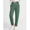 imageFlygo Womens Winter Warm Fleece Joggers Pants Sherpa Lined Athletic Active SweatpantsDustygreen