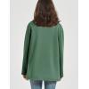 imageFlygo Womens Winter Warm Sherpa Lined Fleece Crewneck Sweatshirt Pullover Loungewear Tunic TopsDusty Green