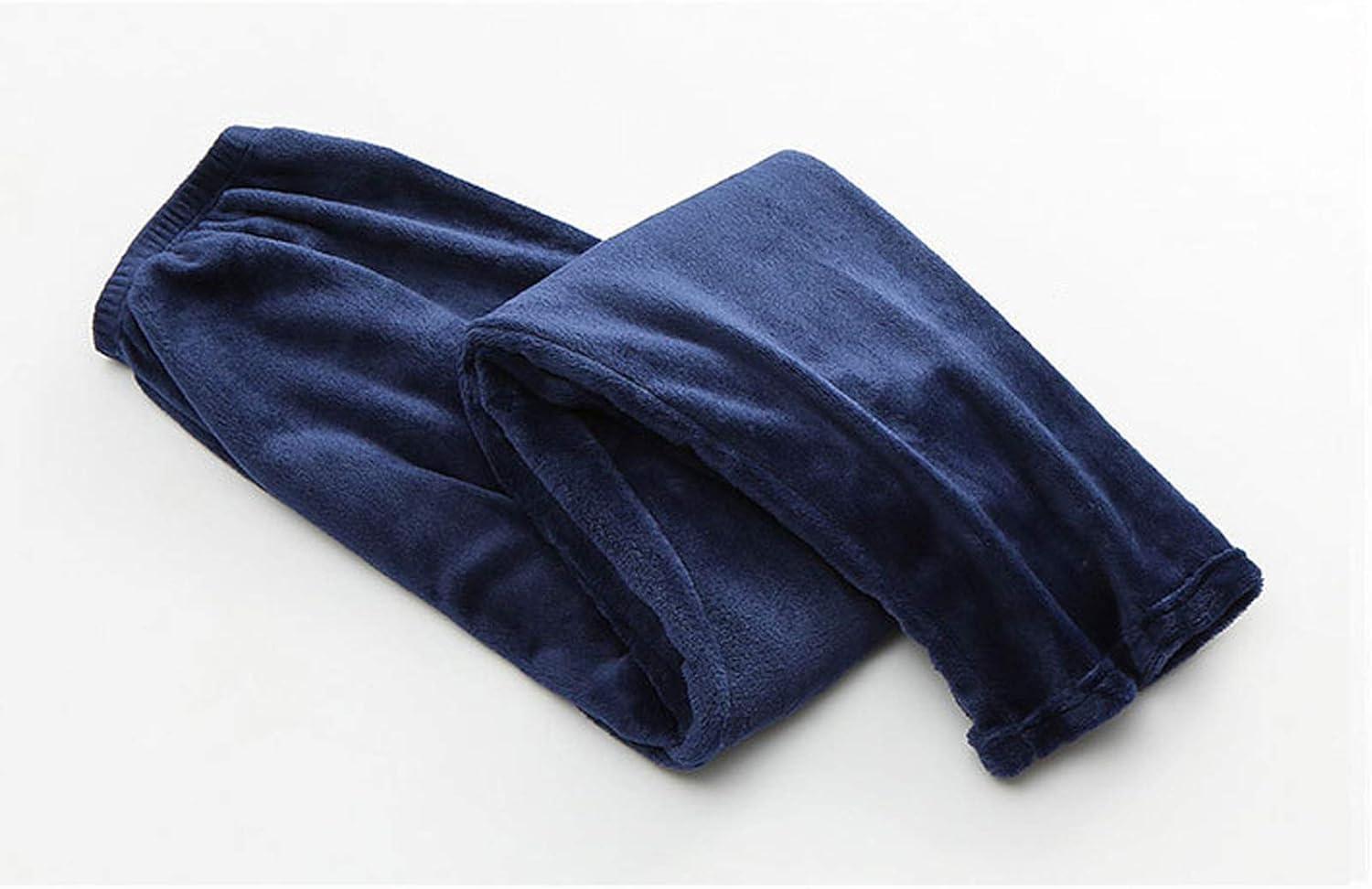 imageFlygo Womens Soft Plush Flannel Pajama Pants PJ Bottoms SleepwearNavy