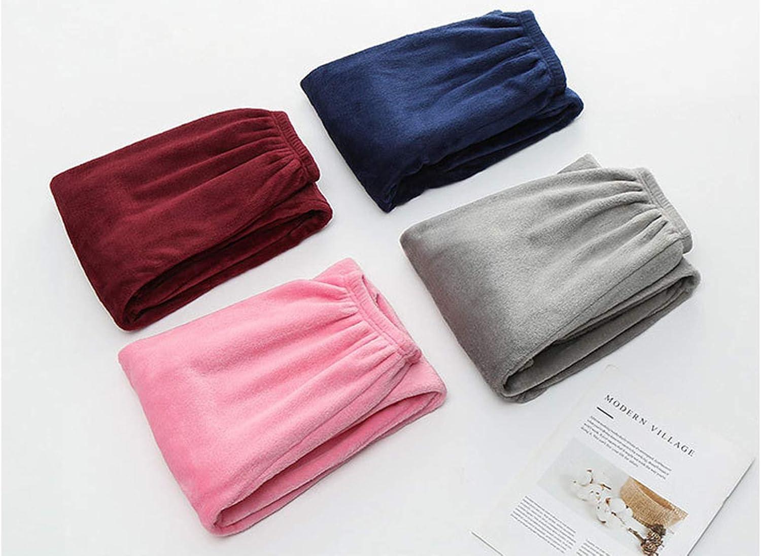 imageFlygo Womens Soft Plush Flannel Pajama Pants PJ Bottoms SleepwearNavy