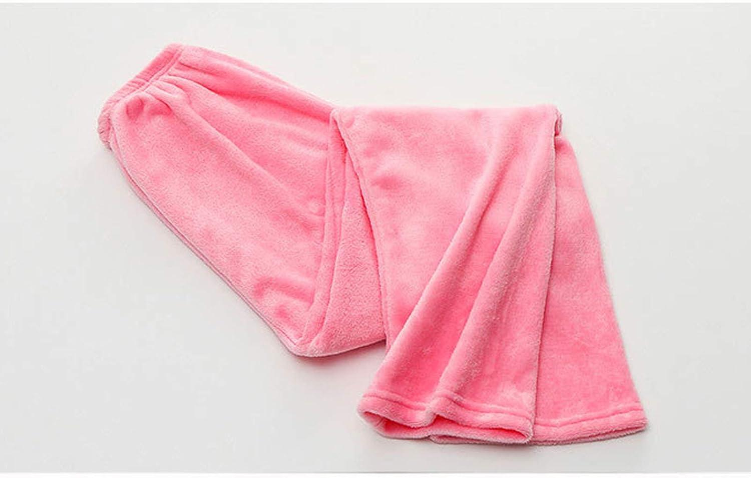 imageFlygo Womens Soft Plush Flannel Pajama Pants PJ Bottoms SleepwearPink