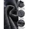 imageFlygo Long Robes for Women Plush Fleece Bathrobes Warm Winter Flannel Fluffy Bath Robe Sleepwear Housecoat Full LengthGrey