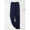 imageFlygo Womens Soft Plush Flannel Pajama Pants PJ Bottoms SleepwearNavy