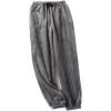 imageFlygo Womens Winter Warm Flannel Fleece Lounge Sleepwear Pajama Pants with DrawstringGrey