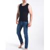 imageFlygo 2 Pack Thermal Tank Top Men Cotton Winter Warm Fleece Lined Underwear Sleeveless Vest UndershirtBlackblack