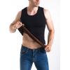 imageFlygo 2 Pack Thermal Tank Top Men Cotton Winter Warm Fleece Lined Underwear Sleeveless Vest UndershirtBlackblack