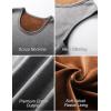 imageFlygo 2 Pack Thermal Tank Top Men Cotton Winter Warm Fleece Lined Underwear Sleeveless Vest UndershirtBlackdarkgrey