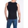 imageFlygo 2 Pack Thermal Tank Top Men Cotton Winter Warm Fleece Lined Underwear Sleeveless Vest UndershirtBlacknavy