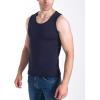 imageFlygo 2 Pack Thermal Tank Top Men Cotton Winter Warm Fleece Lined Underwear Sleeveless Vest UndershirtBlacknavy