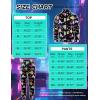 imageFlygo 80s 90s Outfit for Men Retro Track Suits 80s Tracksuit Set Windbreaker Hip Hop Party Rave OutfitsBlack