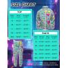 imageFlygo 80s 90s Outfit for Men Retro Track Suits 80s Tracksuit Set Windbreaker Hip Hop Party Rave OutfitsGreen
