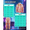 imageFlygo 80s 90s Outfit for Men Retro Track Suits 80s Tracksuit Set Windbreaker Hip Hop Party Rave OutfitsRed