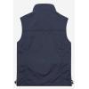 imageFlygo Mens Casual Lightweight Outdoor Work Safari Fishing Travel Photo Vest Multi PocketsNavy Blue