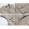 imageFlygo Mens Casual Outdoor Work Utility Safari Fishing Travel Vest with PocketsDark Green