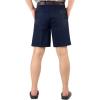 imageFlygo Mens Classic Fit 7 Inseam Chino Oxford Shorts Pleated Flat Golf ShortsNavy