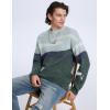 imageFlygo Mens Cow Sweater Harajuku Oversized Sweaters Chunky Casual Knit Pullover Jumper Fall Winter FashionGrey