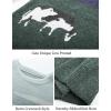 imageFlygo Mens Cow Sweater Harajuku Oversized Sweaters Chunky Casual Knit Pullover Jumper Fall Winter FashionGrey
