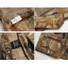 imageFlygo Mens Fishing Outdoor Utility Hunting Climbing Tactical Camo Mesh Removable Vest with Multiple Pockets S Desert