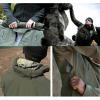 imageFlygo Mens Outdoor Military Hooded Tactical Fleece Softshell Jacket CoatCp